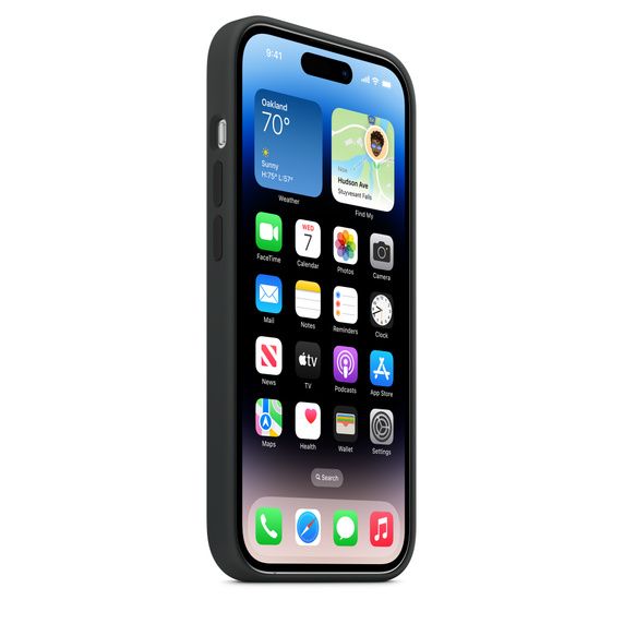 Чехол-накладка для iPhone 14 Pro Max - Silicone Case - Midnight ОЕМ