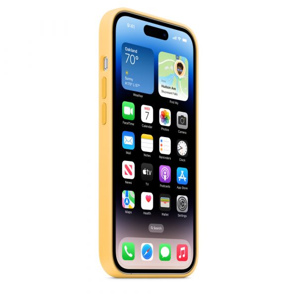 Чехол-накладка для iPhone 14 Pro Max - Silicone Case - Sunglow OEM