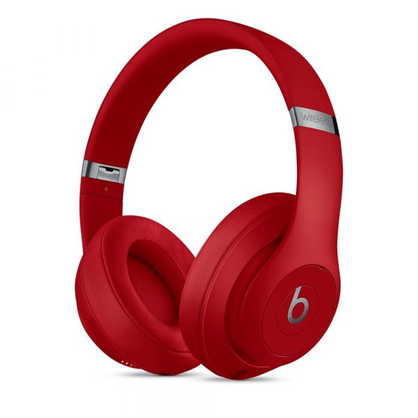 Беспроводные накладные наушники Beats Studio3 Wireless Over-Ear Headphones - Red (MQD02)