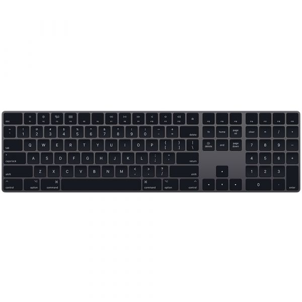 Клавіатура Apple Magic Keyboard with Numeric Keypad - Space Gray (MRMH2)