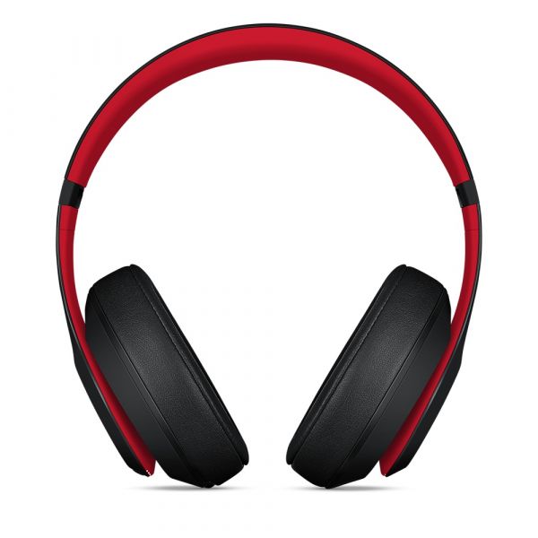 Беспроводные накладные наушники Beats Studio3 Wireless Over-Ear Headphones - Defiant Black-Red (MRQ82)