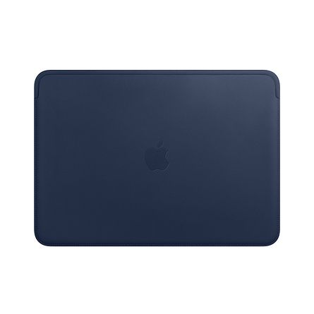 Чехол-карман для MacBook Air 13" иMacBook Pro 13" - Apple Leather Sleeve - Midnight Blue (MRQL2)