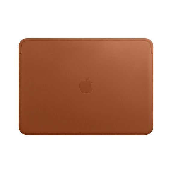Чехол-карман для MacBook Air 13" иMacBook Pro 13" - Apple Leather Sleeve - Saddle Brown (MRQM2)