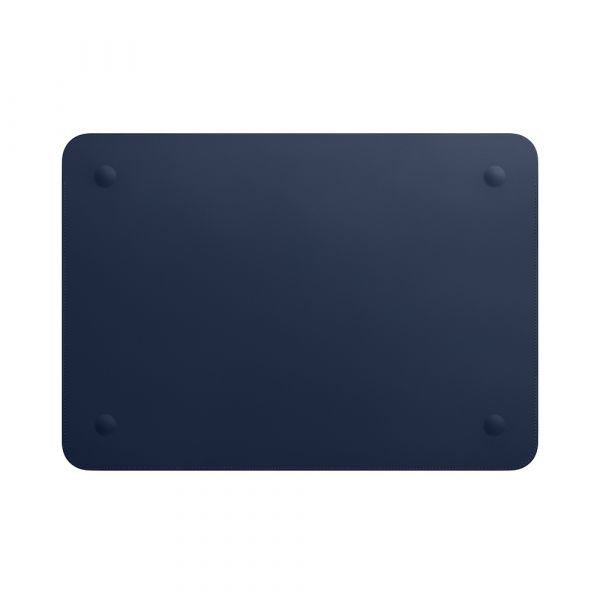 Чехол-карман для MacBook Pro 15" - Apple Leather Sleeve - Midnight Blue (MRQU2)