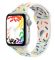 Apple Watch SE 2 GPS 44mm Silver Aluminum Case with Pride Edition Sport Band - M/L (MNLD3+MRTP3)
