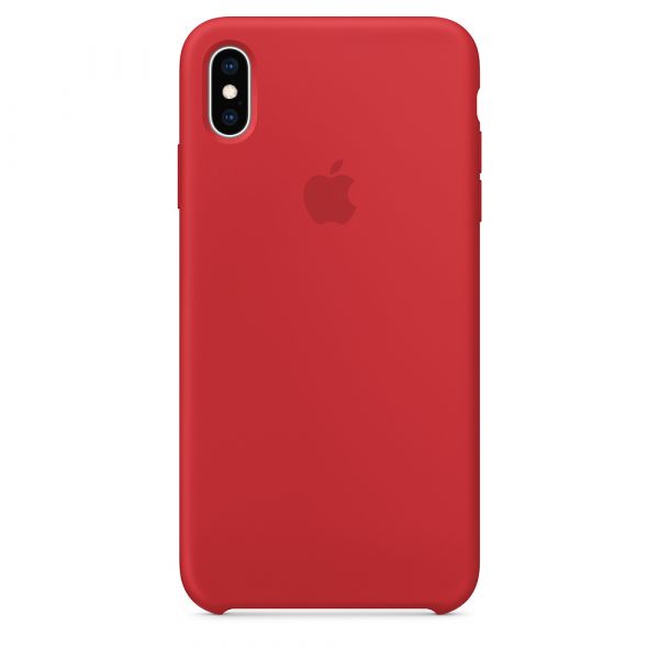 Чохол-накладка для iPhone Xs Max - Silicone Case - (PRODUCT)RED (MRWH2)