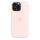 iPhone 15 Pro Silicone Case with MagSafe - Light Pink (OEM)