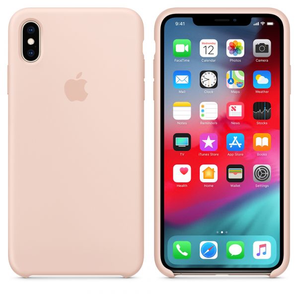 Чехол-накладка для iPhone Xs Max - Silicone Case OEM - Pink Sand