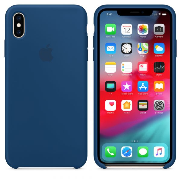 Чохол-накладка для iPhone Xs Max - Silicone Case OEM - Blue Horizon