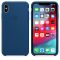 Чохол-накладка для iPhone Xs Max - Silicone Case OEM - Blue Horizon
