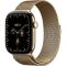 Apple Watch Series 12 LTE 46mm Radiant Gold Tit. Case w. Radiant Gold Milanese L. M/L (MJGV4)