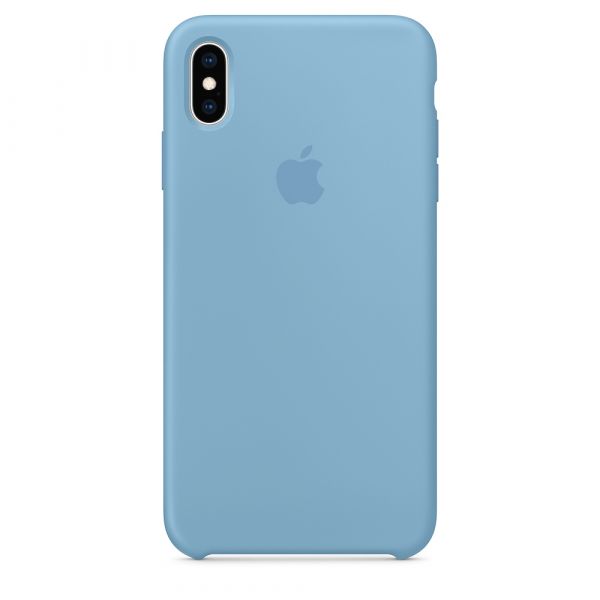 Чохол-накладка для iPhone Xs Max - Silicone Case - Cornflower (MW952)
