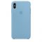 Чохол-накладка для iPhone Xs Max - Silicone Case - Cornflower (MW952)