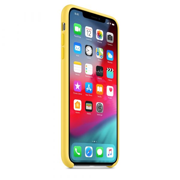 Чехол-накладка для iPhone Xs Max - Silicone Case - Canary Yellow (MW962)