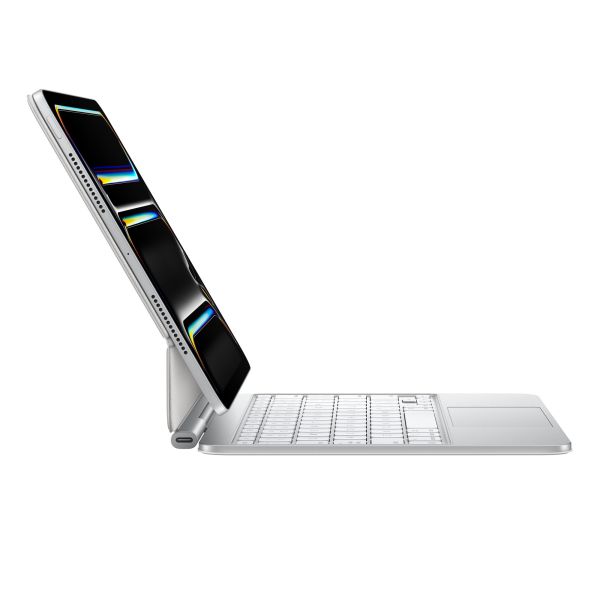 Чехол-клавиатура Magic Keyboard 2024 для iPad Pro 11" (MWR03) white