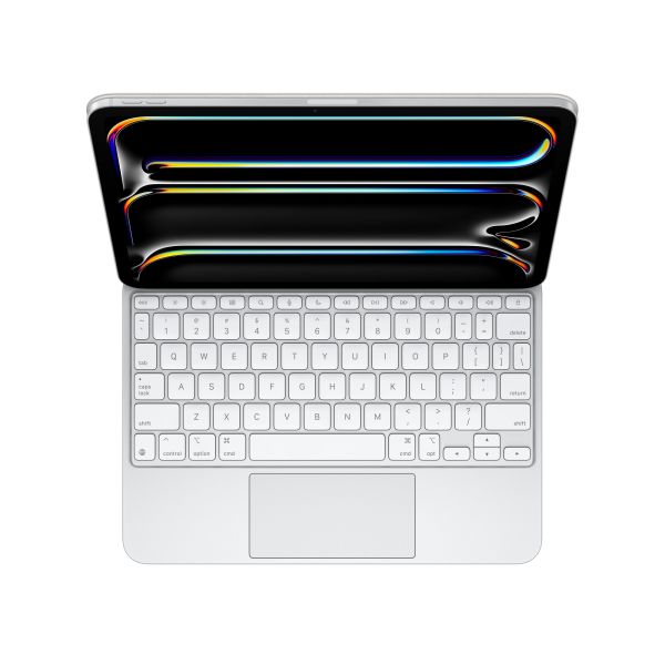 Чехол-клавиатура Magic Keyboard 2024 для iPad Pro 11" (MWR03) white