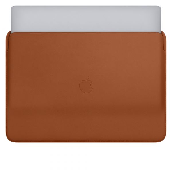 Чехол-карман для MacBook Pro 16" - Apple Leather Sleeve - Saddle Brown (MWV92)