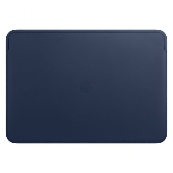 Чехол-карман для MacBook Pro 16" - Apple Leather Sleeve - Midnight Blue (MWVC2)