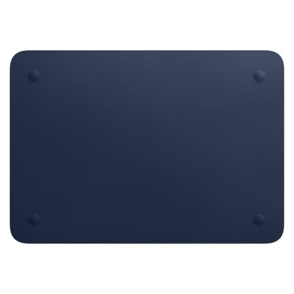 Чехол-карман для MacBook Pro 16" - Apple Leather Sleeve - Midnight Blue (MWVC2)