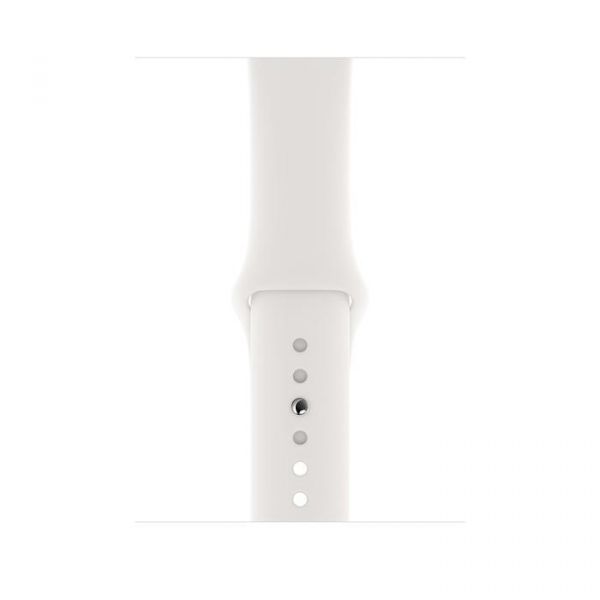 Apple Watch Series 5 LTE 44mm Silver Aluminum w. White b.- Silver Aluminum (MWVY2)