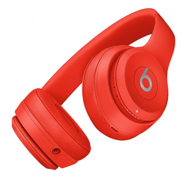 Беспроводные накладные наушники Beats by Dr.Dre Solo 3 Wireless - (PRODUCT)RED Citrus Red (MX472)