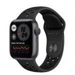 Apple Watch Nike Series 6 GPS 40mm Space Gray Al Case with Anthracite/Black Nike Sport Band (M00X3)
