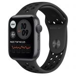 Apple Watch Nike Series 6 GPS 44mm Space Gray Al Case with Anthracite/Black Nike Sport Band (MG173)