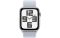 Apple Watch SE 2 GPS 44mm Silver Aluminium Case w. Blue Cloud Sport Loop (MXET3)