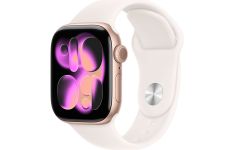 Apple Watch Series 11 GPS 42mm Rose Gold Alu. Case w. Light Blush S. Band - M/L (MEU44)