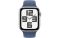 Apple Watch SE 2 LTE 44mm Silver Aluminium Case w. Denim Sport Band - S/M (MXG43/MXGP3)