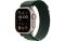 Apple Watch Ultra 2 LTE 49mm Natural Titanium Case with Dark Green Alpine Loop - Small (MXMU3)