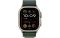 Apple Watch Ultra 2 LTE 49mm Natural Titanium Case with Dark Green Alpine Loop - Small (MXMU3)