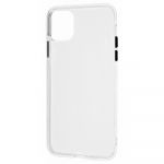 Чехол-накладка My Colors Сolored Buttons case iPhone 11 (black)