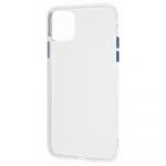 Чехол-накладка My Colors Сolored Buttons case iPhone 11 (blue)