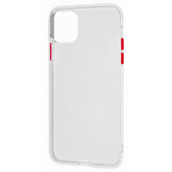 Чехол-накладка My Colors Сolored Buttons case iPhone 11 Pro (red)