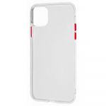 Чехол-накладка My Colors Сolored Buttons case iPhone 11 (red)