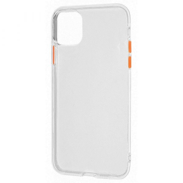 Чехол-накладка My Colors Сolored Buttons case iPhone 11 Pro (orange)