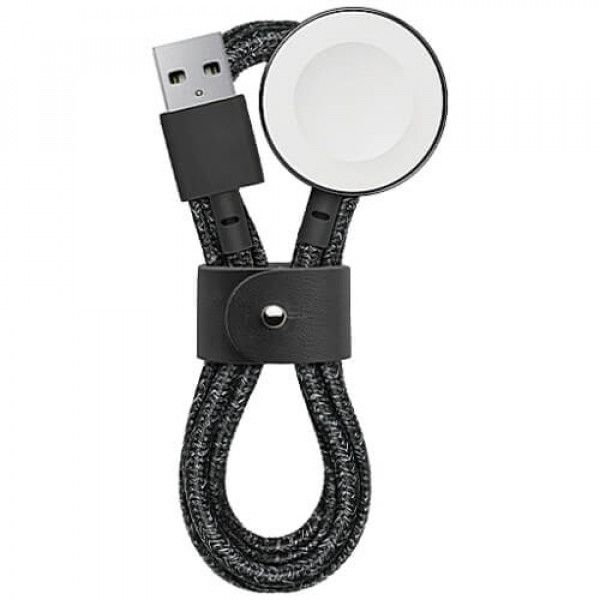Кабель для зарядки Native Union Belt Cable Watch Cosmos Black (1.2 m) (BELT-AW-CS-BLK-AP)