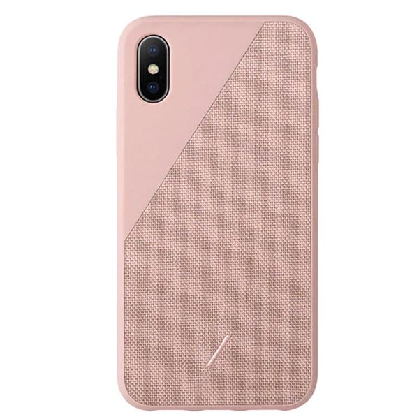 Чехол-накладка для iPhone Xs Max - Native Union Clic Canvas - Rose (CCAV-ROSE-NP18L)