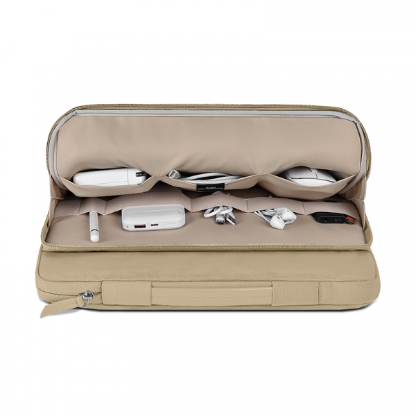 Чехол-сумка WIWU для MacBook 14" Ora Laptop Sleeve Series (Beige)