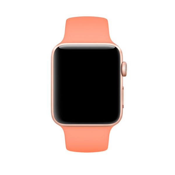 Ремінець для Apple Watch 42mm/44mm - Sport Band (S/M & M/L) Peach