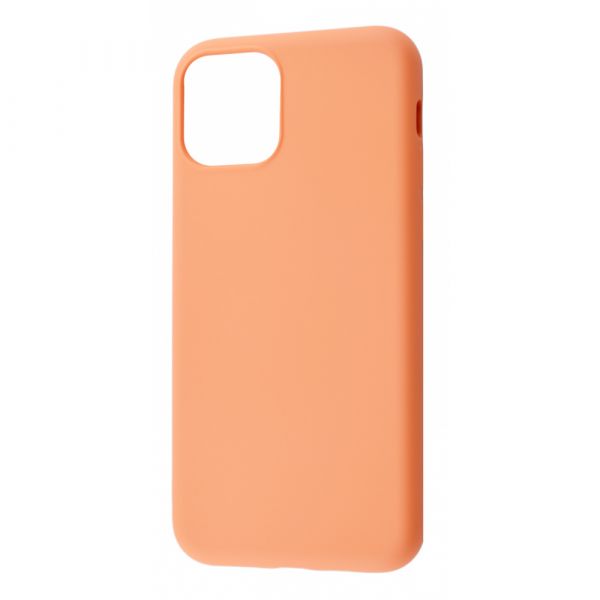Чехол-накладка Silicone cover My Colors with Packing iPhone 11 (peach)