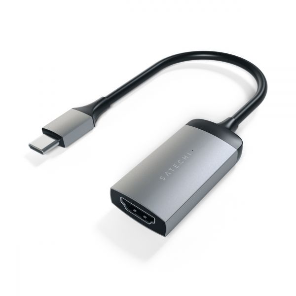 Перехідник Satechi Type-C HDMI Adapter Space Gray (ST-TC4KHAM)