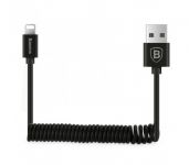 Кабель Baseus Elastic Series Data Cable for Lightning Black (CALIGHTNG-EL01)