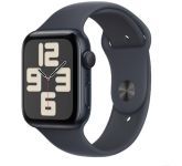 Apple Watch SE 2 GPS 40mm Midnight Aluminium Case w. Midnight Sport Band - M/L (MXE93)