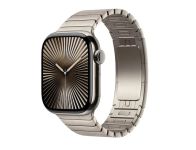 Apple Watch Series 10 GPS + Cellular 42mm Natural Titanium Case  Natural Link Bracelet (MX0J3+MXMA3)