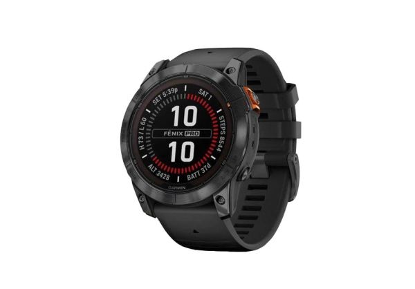 Garmin Fenix 7X Pro Solar Slate Gray w. Black Band (010-02778-00/01)