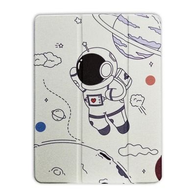 Чохол Comma для iPad Air 13" [2024-2025] Lingos Case with Pen Holder Series (Spaceman)