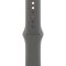 Apple Watch Series 11 GPS + Cellular 42mm Natural Tit. Case w. Stone Gray Sport Band - M/L (MF8N4)