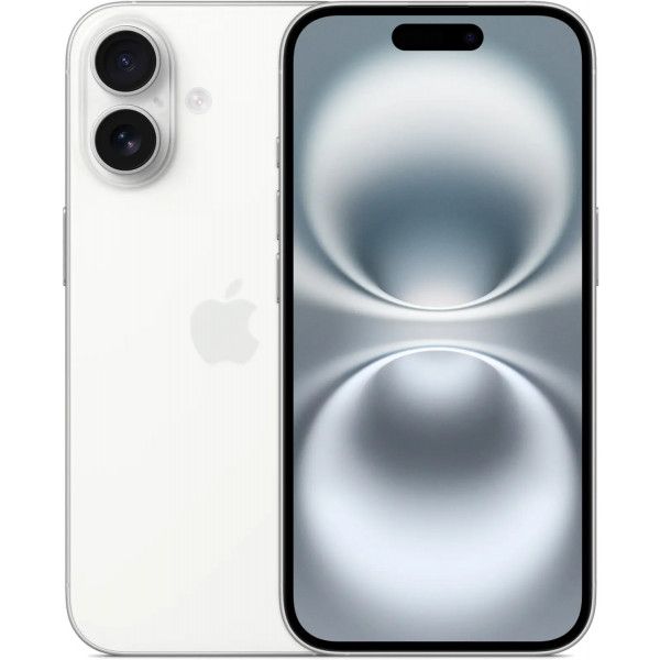 iPhone 16 256Gb Dual SIM White (MYF23)